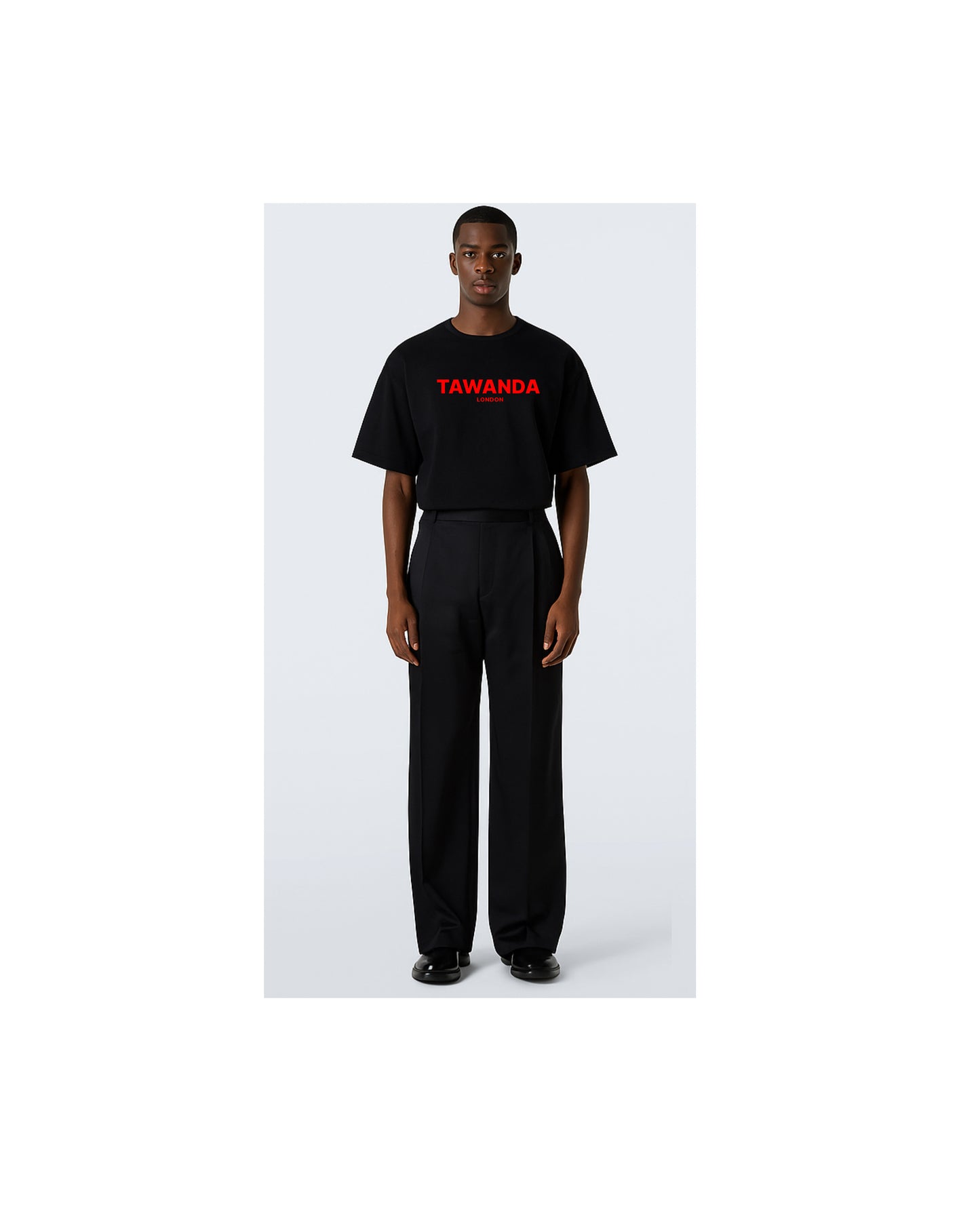 Red 'TL' Logo T-shirt