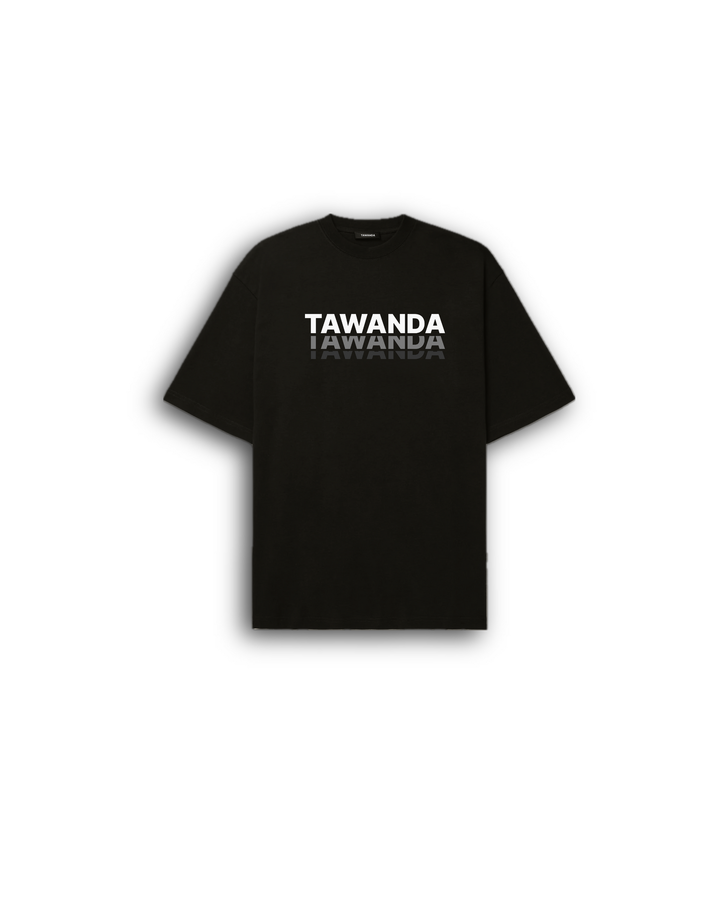 Tawanda gradient logo print T-shirt