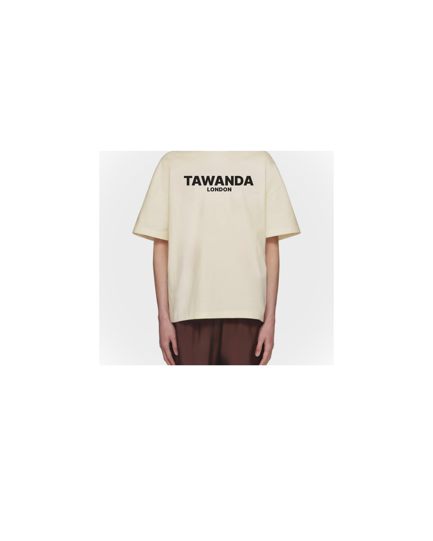 Relaxed Tawanda London Beige T-shirt