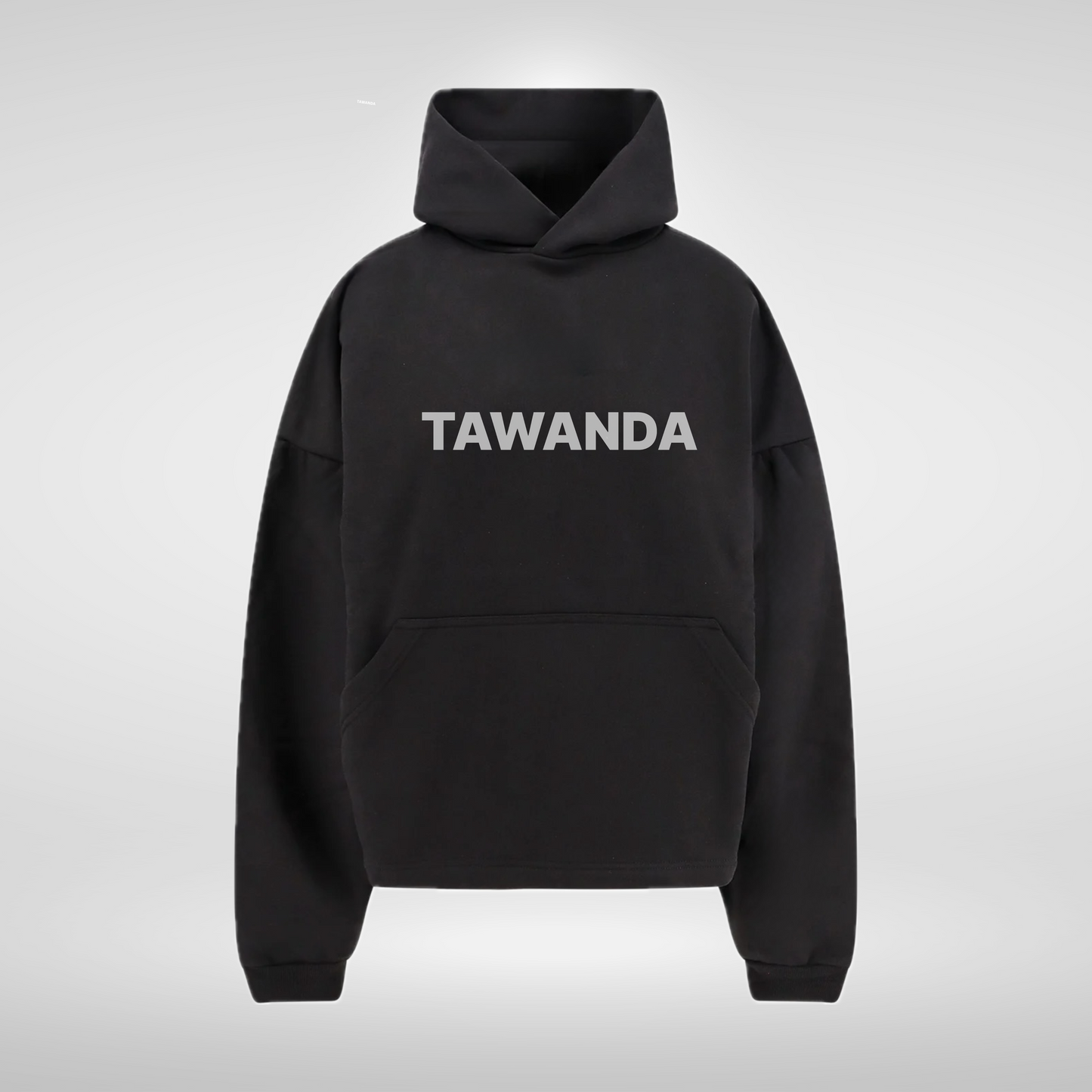 Tawanda Grey Print Hoodie
