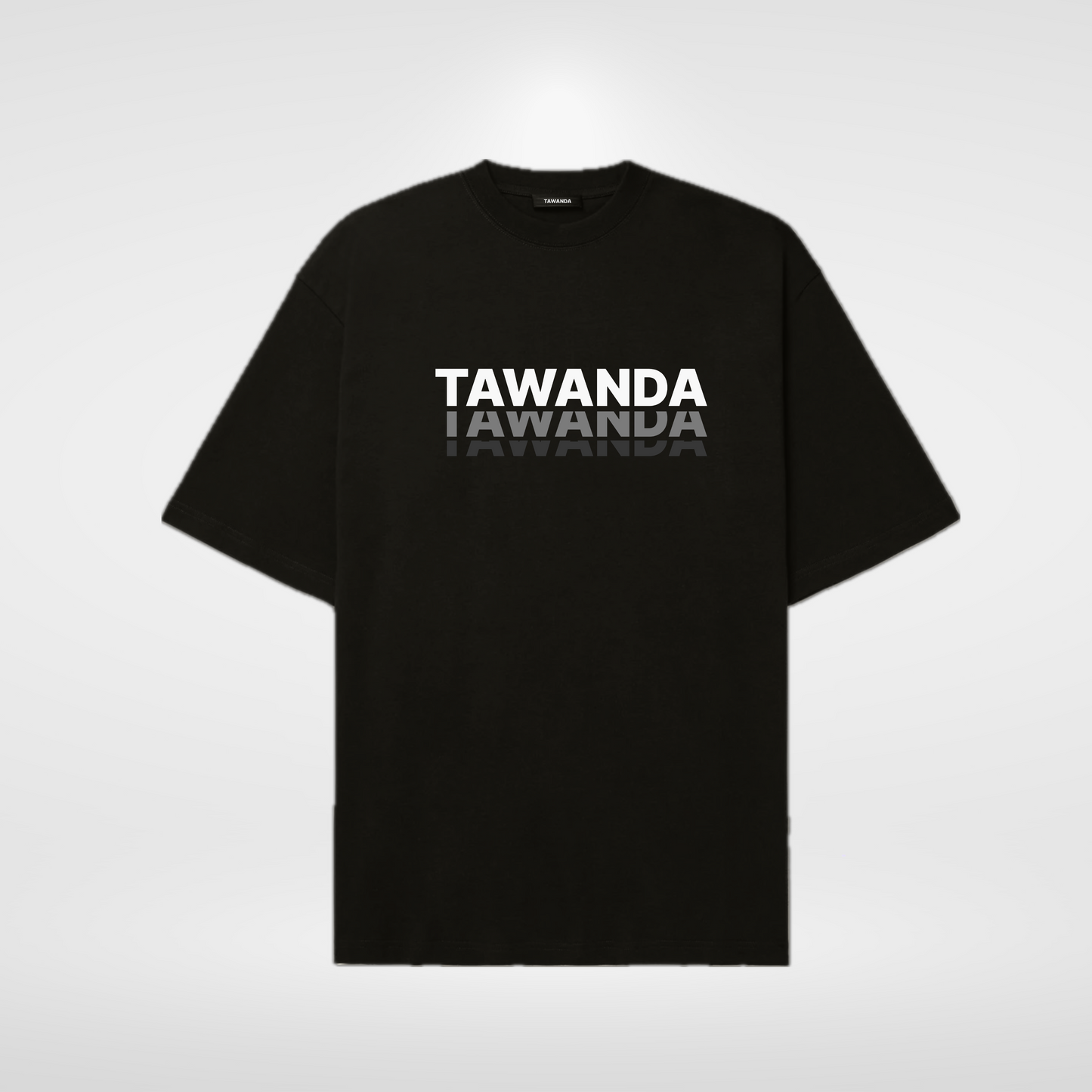 Tawanda gradient logo print T-shirt