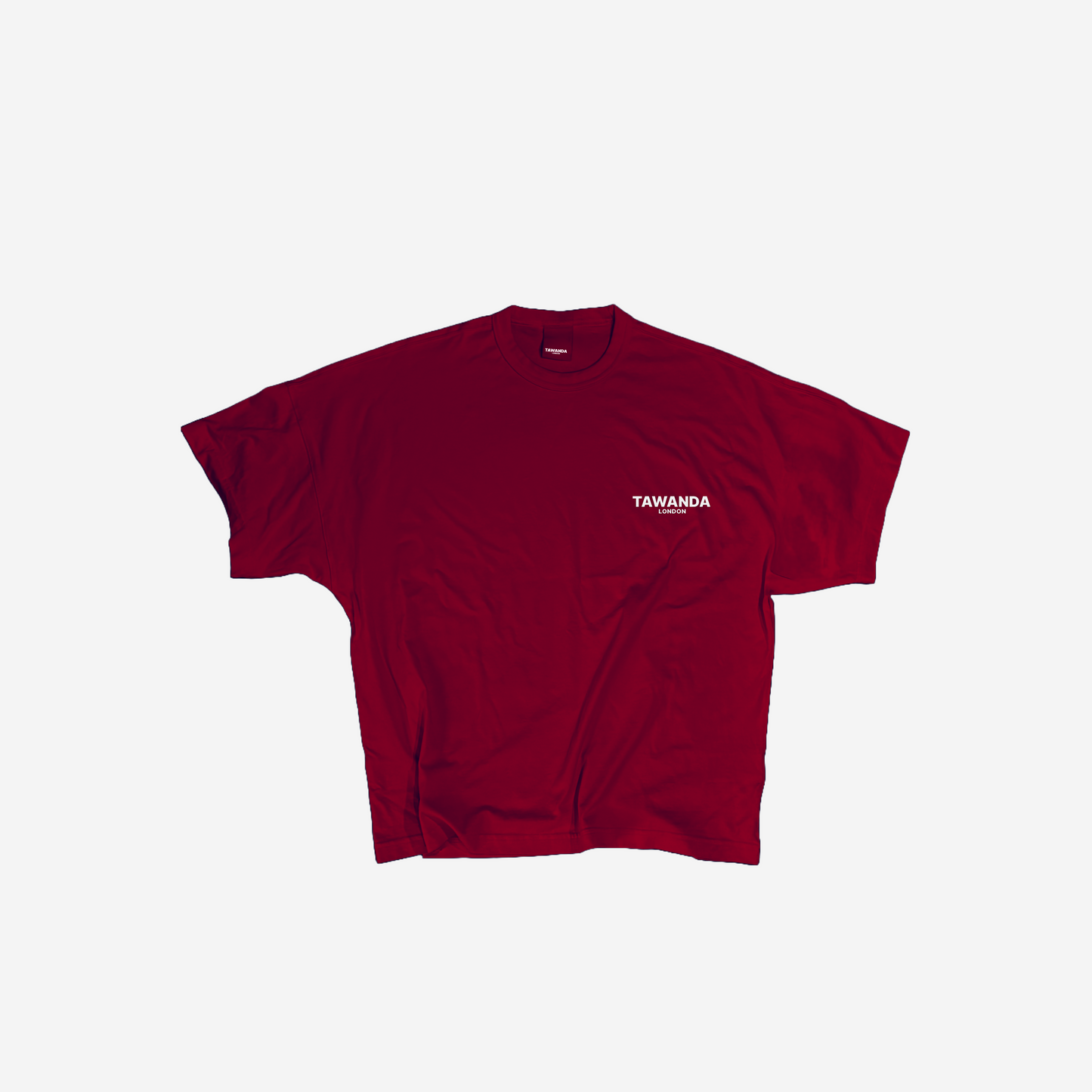 Tawanda London Burgundy Tee