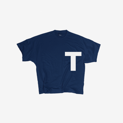 Navy Tawanda Designer Tee