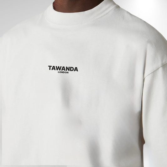 Embroidery Tawanda White T-shirt