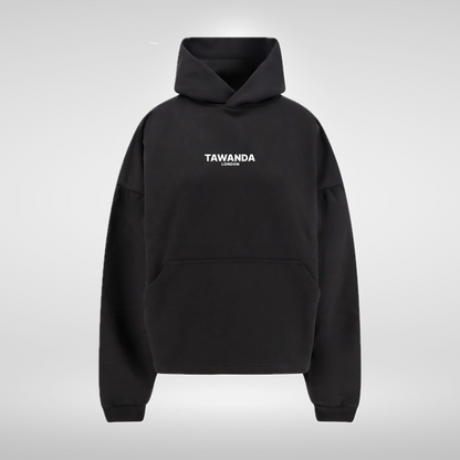 Tawanda London embroidered logo hoodie