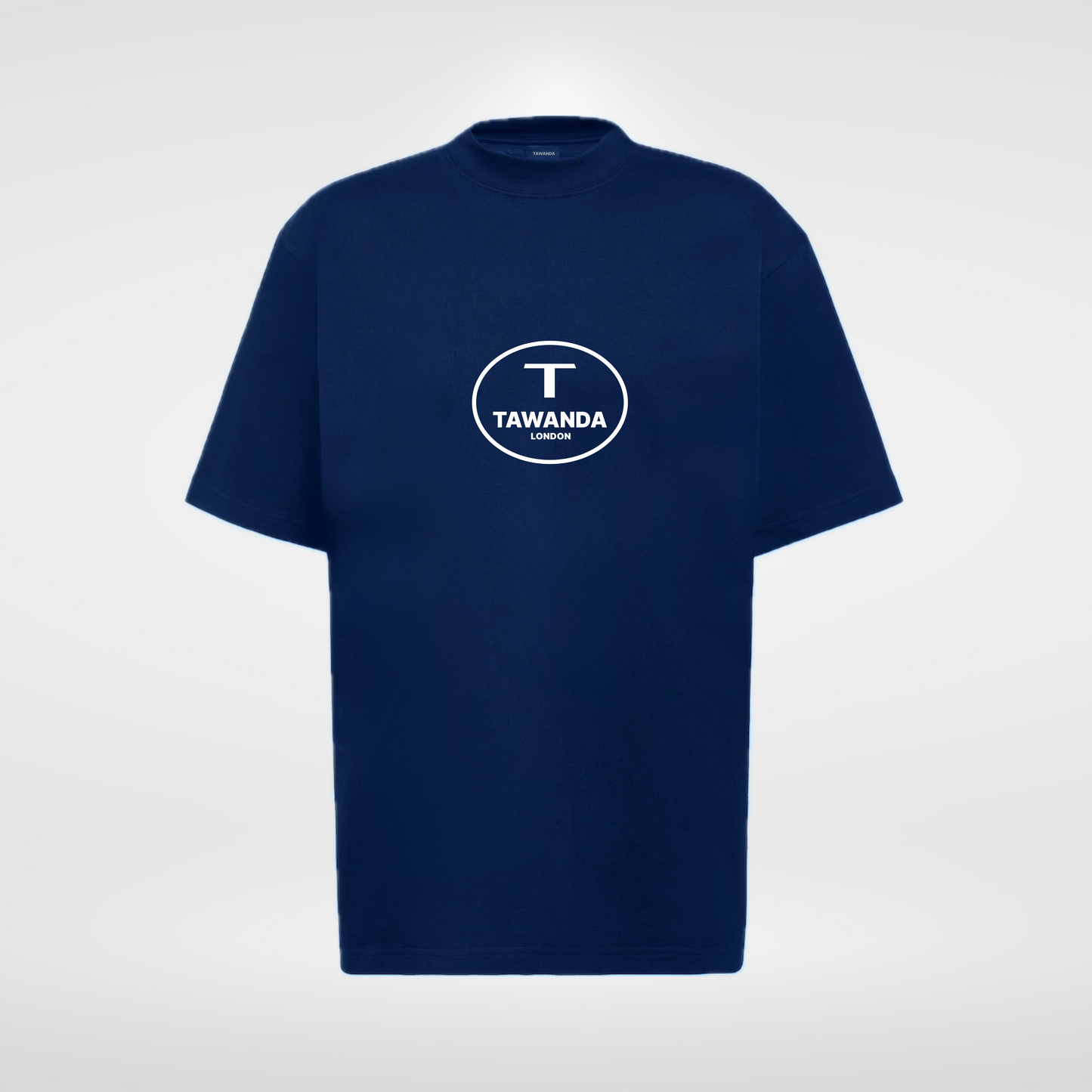 Navy Office Chest Emb Logo T-shirt