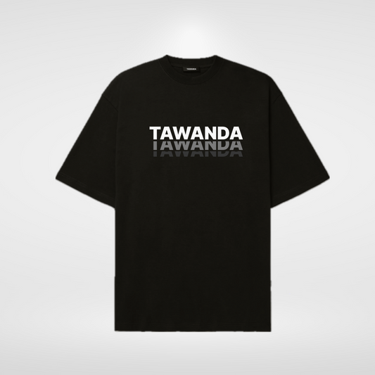 Tawanda gradient logo print T-shirt