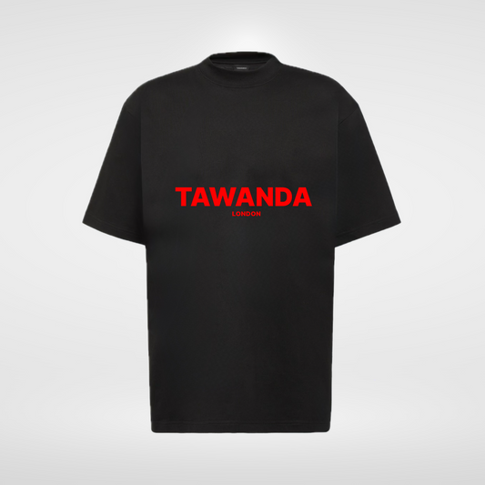 Red 'TL' Logo T-shirt