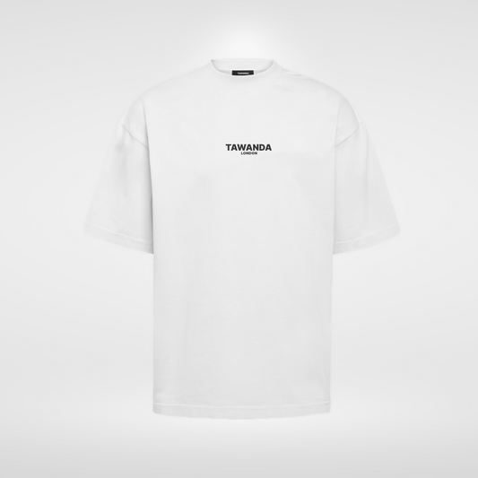 Embroidery Tawanda White T-shirt